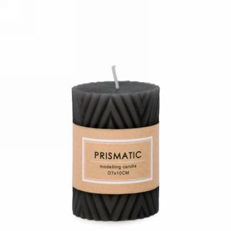 Prismatic Ornate Candle - 3x4