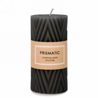 Prismatic Ornate Candle - 3x5.5