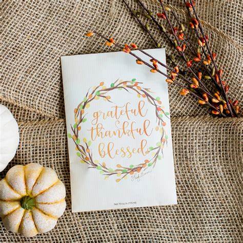 Grateful, Thankful, Blessed - Fragrance Sachet with Essential Oils