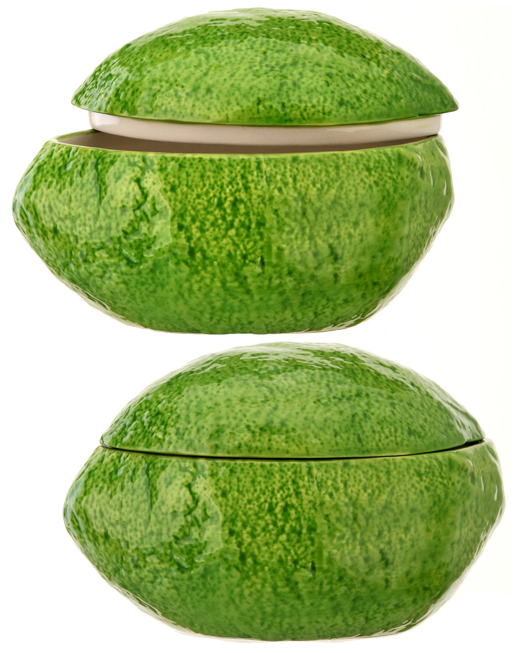 Zest Lime Lidded Container