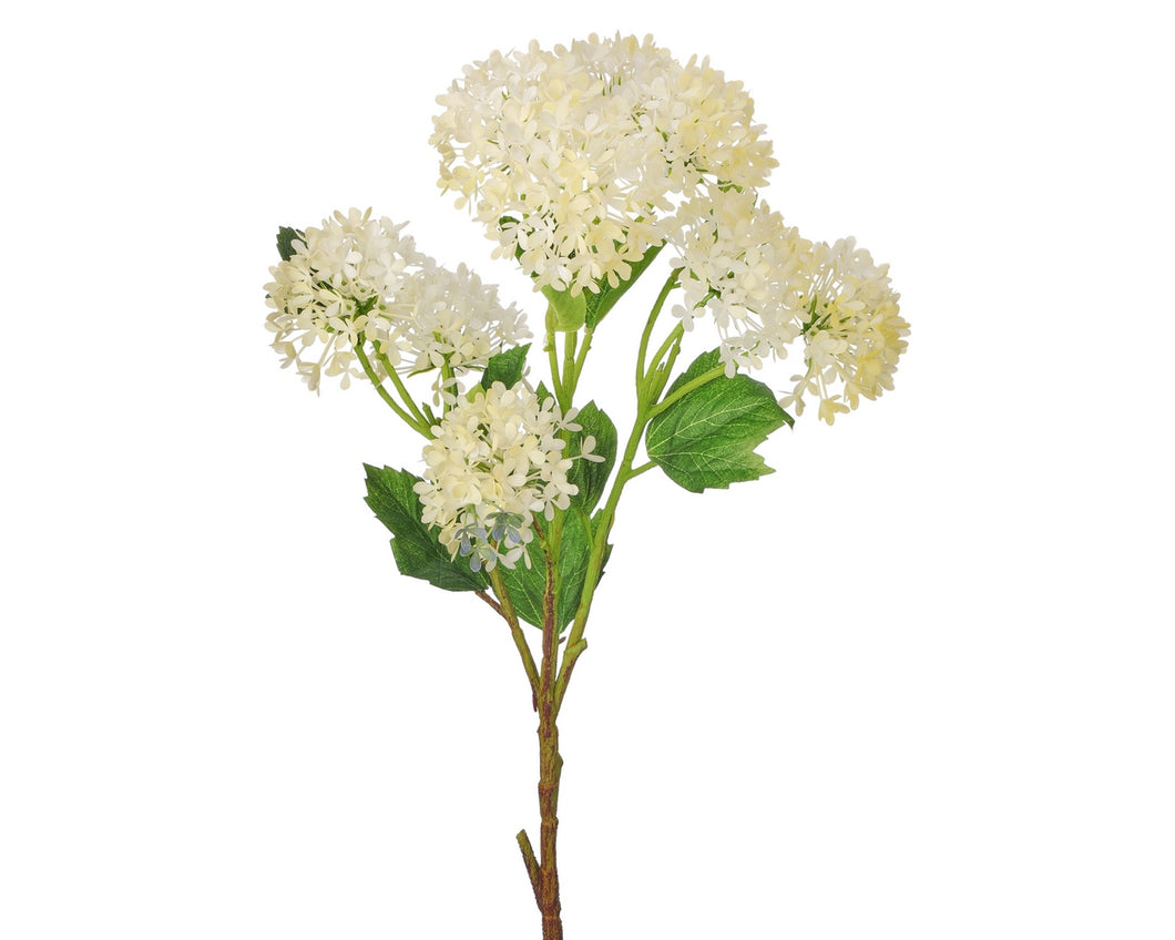 Snowball Hydrangea Bouquet -  White