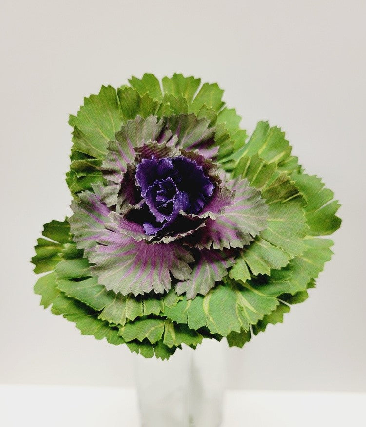 Faux Cabbage Flower Stem