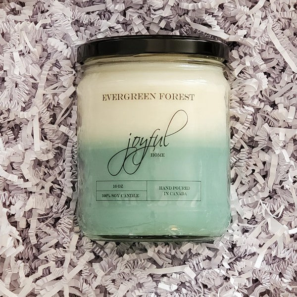 Evergreen Forest Soy Candle - 16oz