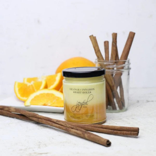 Orange Cinnamon Sweet Rolls Soy Candle - 16oz