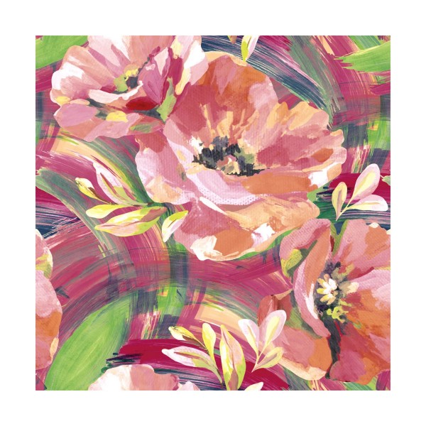 Painted Poppies - Napkins