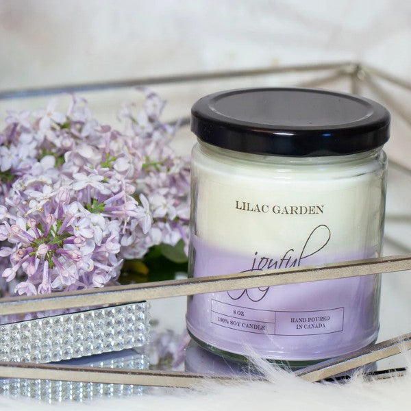 Lilac Garden Soy Candle - 8oz