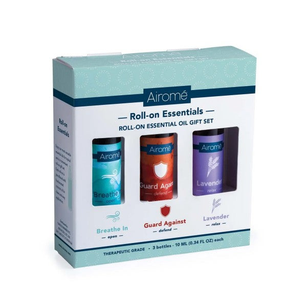 Roll-On Essentials Gift Set - Lavender/ Breathe In/ Guard Against -  Essential Oils