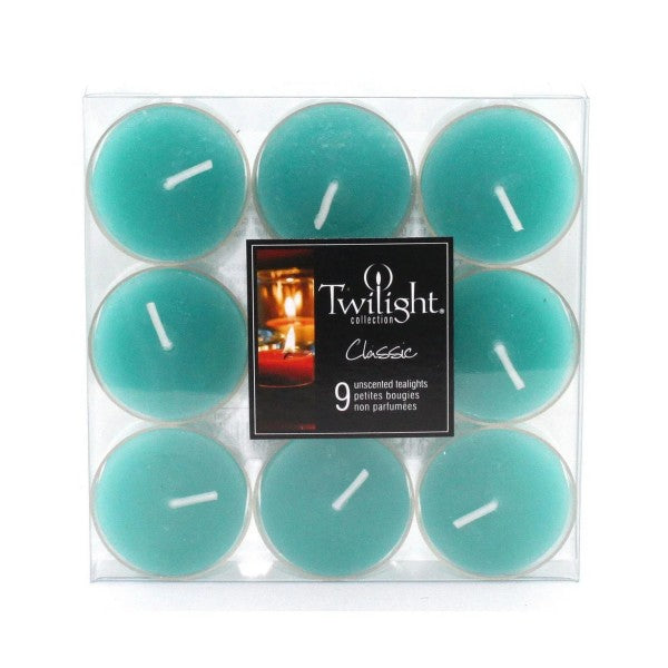 Twilight Collection Tealights (9pk)- Assorted Colors