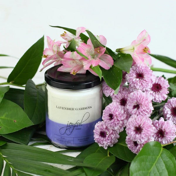 Lavender Garden Soy Candle - 16oz