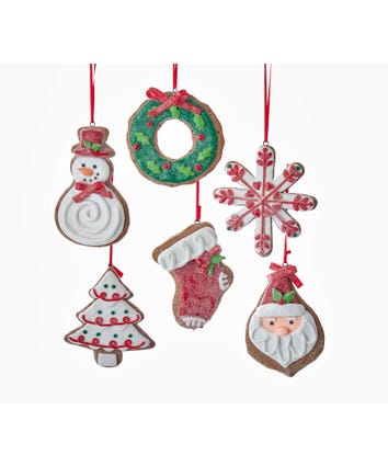 Claydough Frosted Cookie Ornaments - Assorted