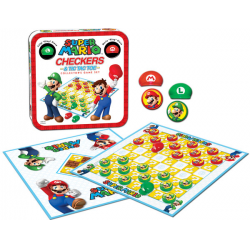 Super Mario Tin - Checkers and Tic-Tac-Toe