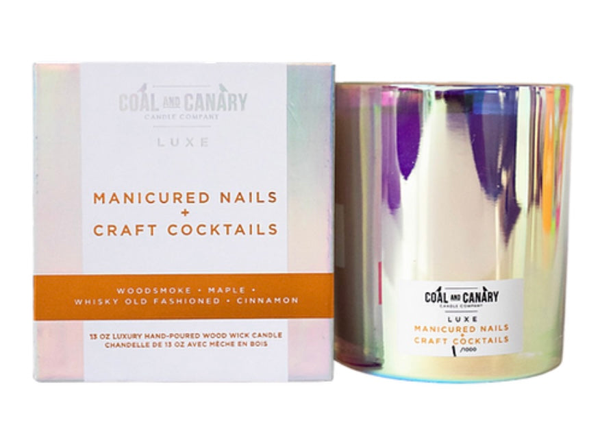 Coal & Canary - Manicured Nails & Craft Cocktails - Luxe Candle