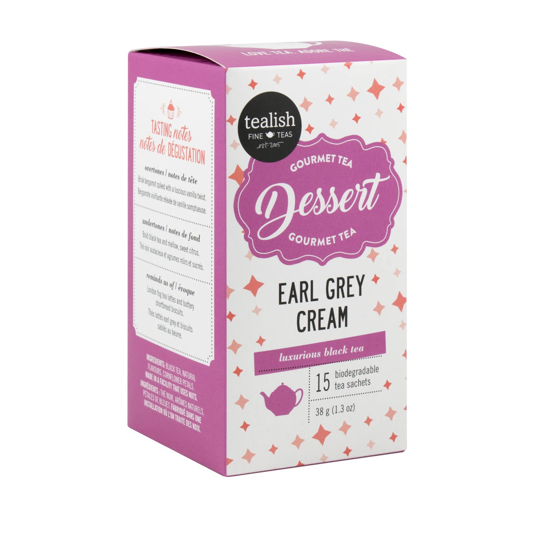Dessert Collection - Earl Grey Cream -  Black Tea Bags