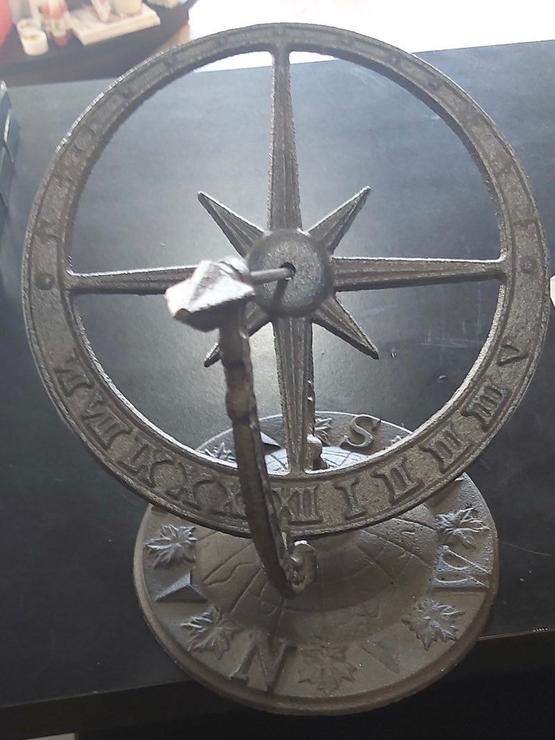 Metal Compass/Sundial