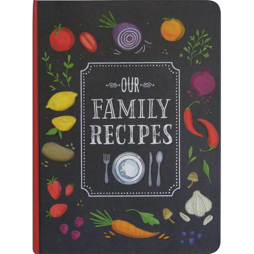Our Family Recipes - Hardcover Journal